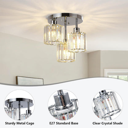 Elegant Bedroom Crystal Light