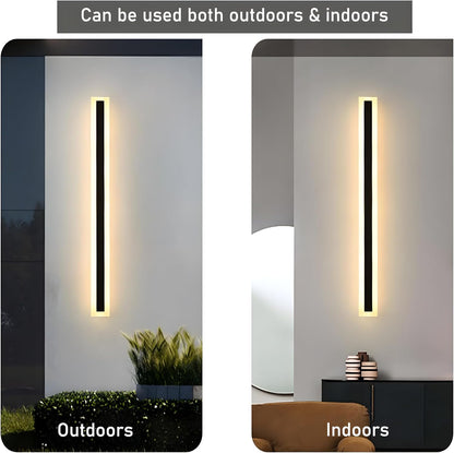 Black Modern LED Outdoor Wall Lamp IP65