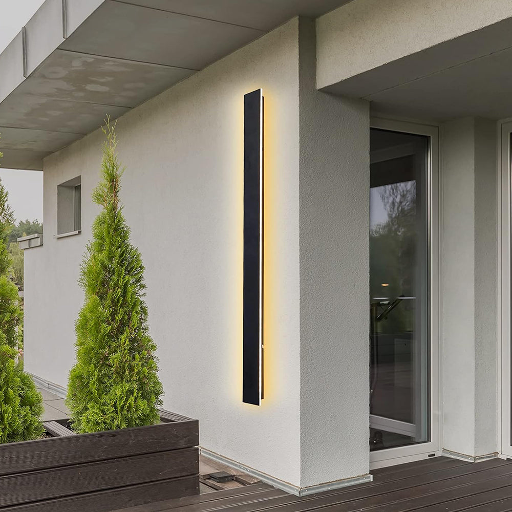 IP65 Black Outdoor LED Wall Light