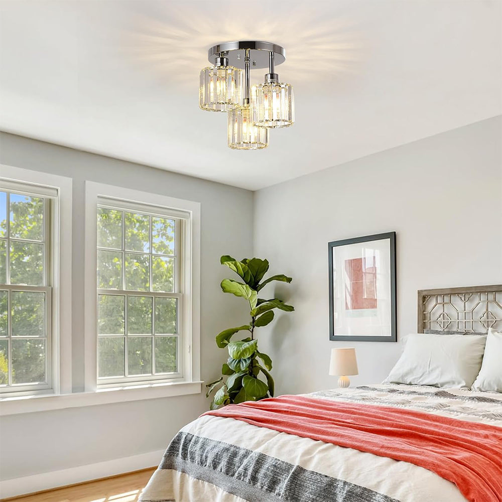 Elegant Bedroom Crystal Light