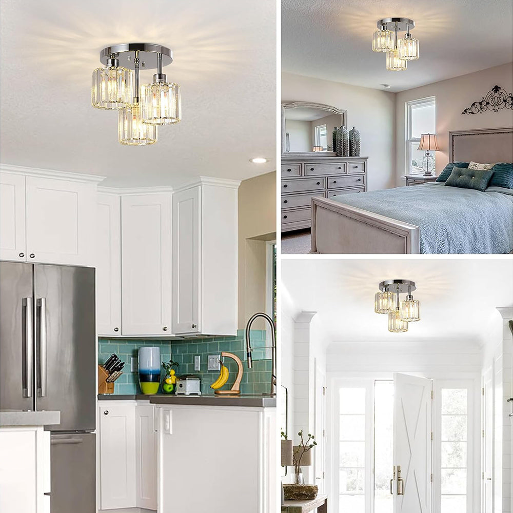 Elegant Bedroom Crystal Light