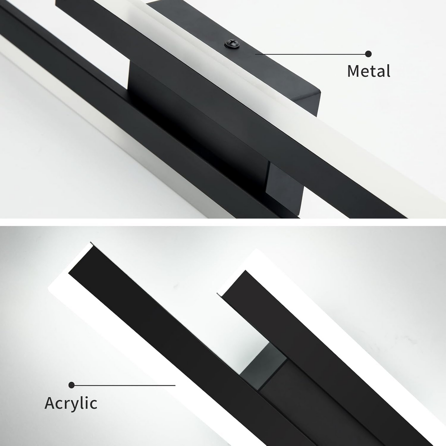 Long Acrylic LED Wall Sconce