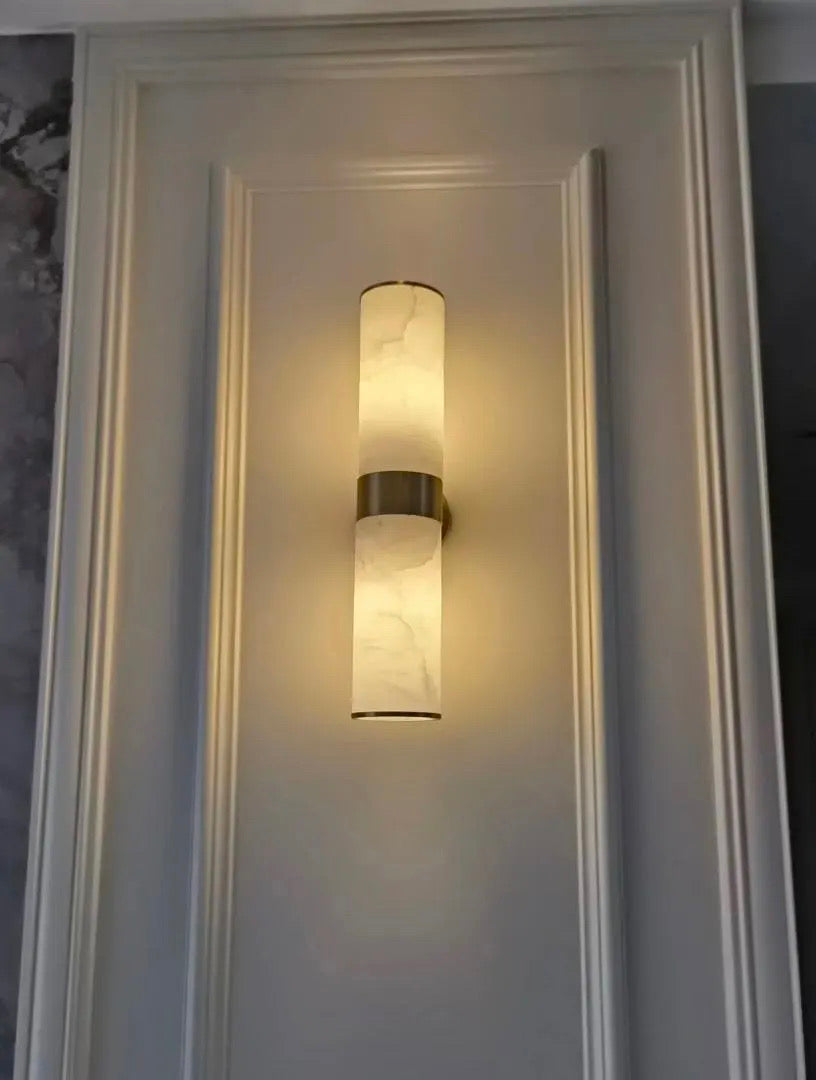 Marble Shade Wall Sconce Lamp
