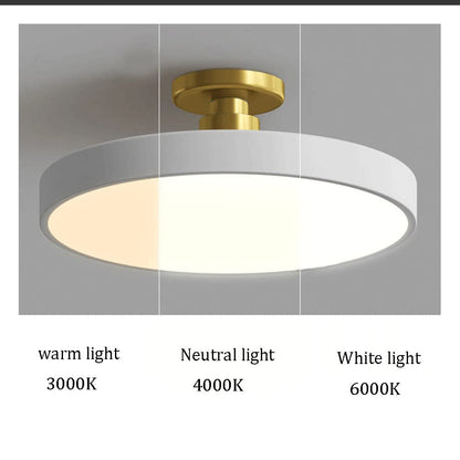 Sleek Round LED Ceiling Light