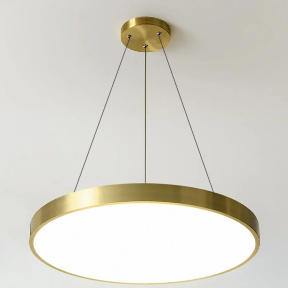 Minimalist Golden LED Bedroom Light