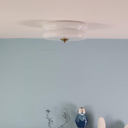 Cream Cake Art Deco Ceiling Light