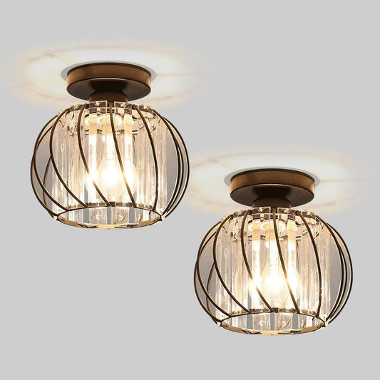 Glass Hallway Ceiling Lights