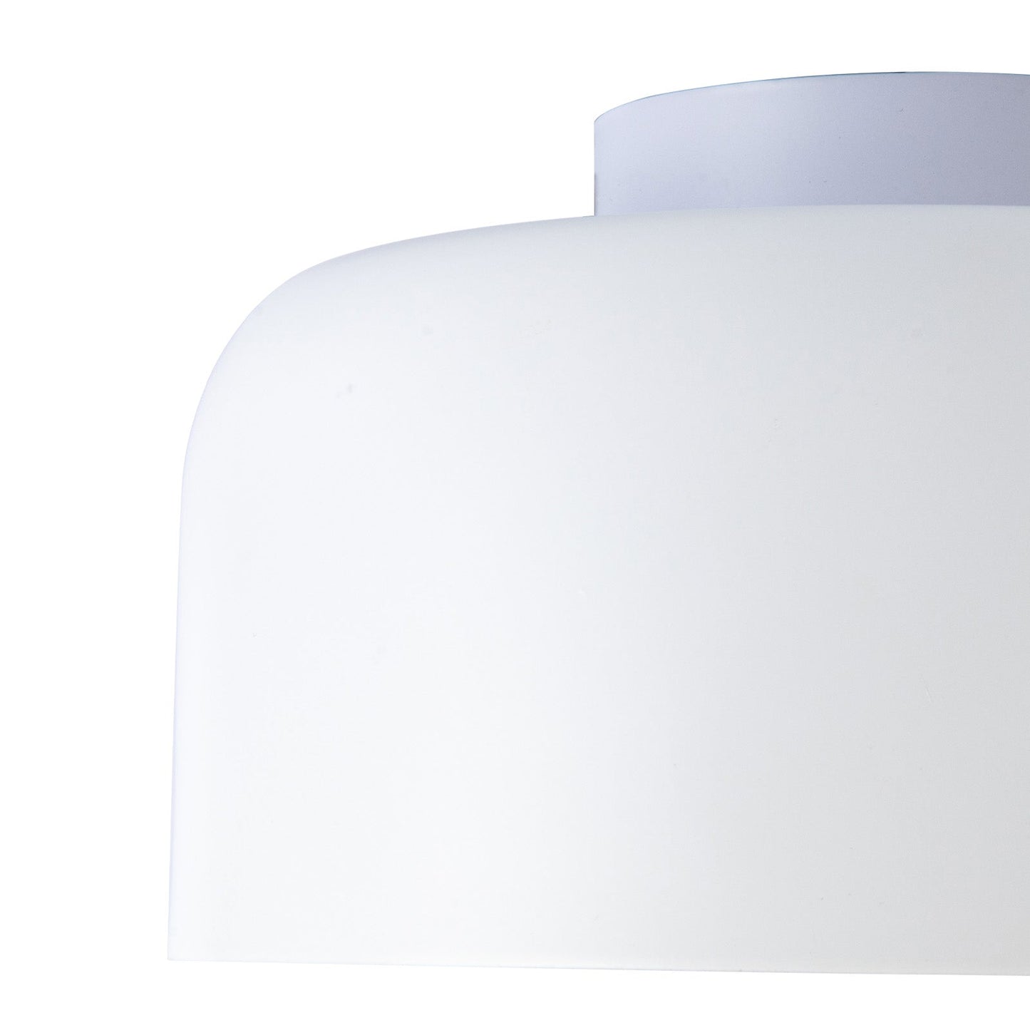 Sleek Metal Dome Light