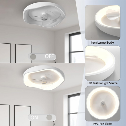 Modern LED Ceiling Fan Light