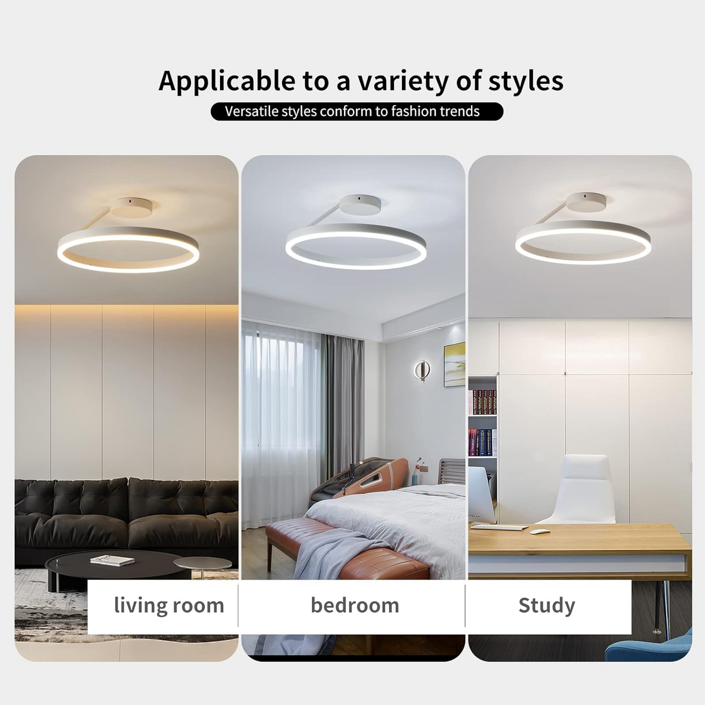 Slim Nordic Ceiling Light