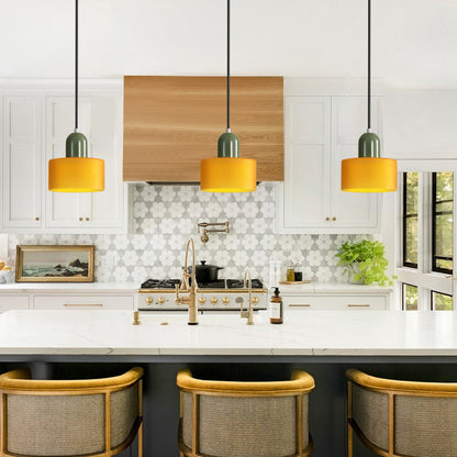Sleek Glass Pendant Light