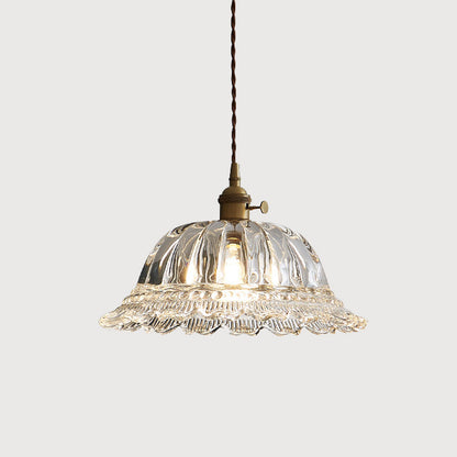 Clear Glass Hanging Lamp for Islands