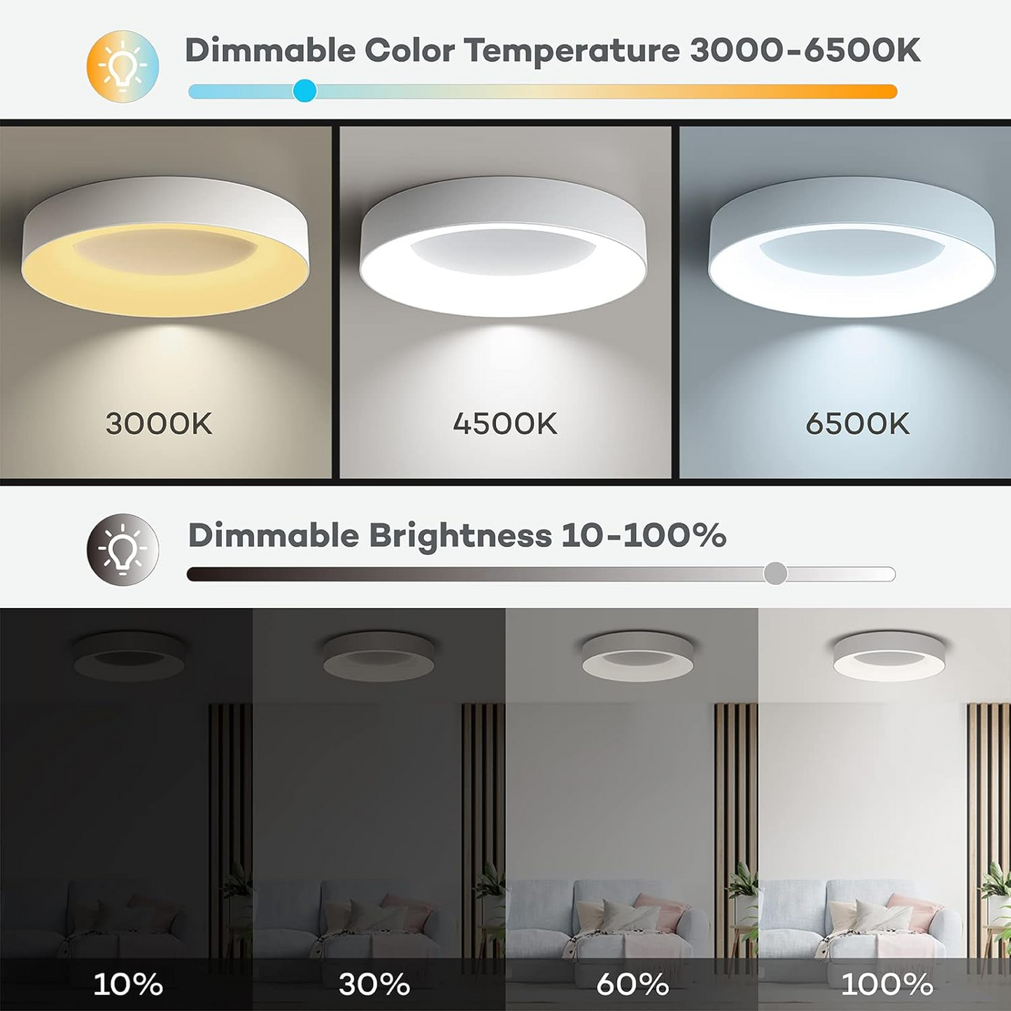 Minimalist Color LED Light