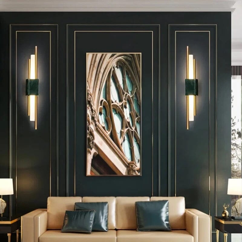 Wall-Mounted Linen Accent Lamp
