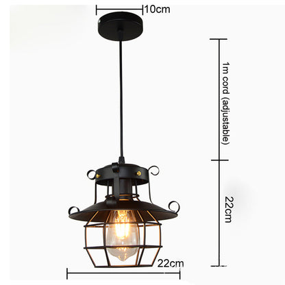 Retro Metal Vintage Pendant Light