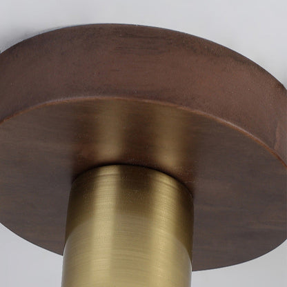 Walnut Minimalist Ceiling Light