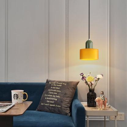 Sleek Glass Pendant Light