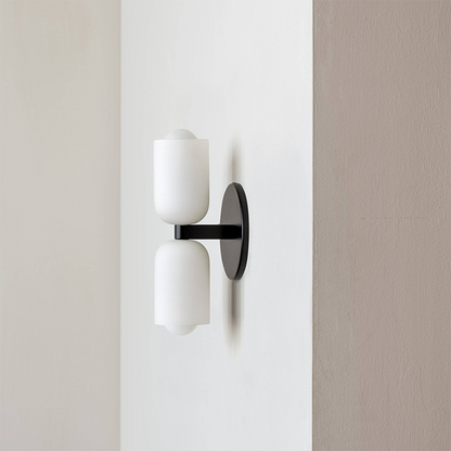 Modern Twin Head Wall Sconce