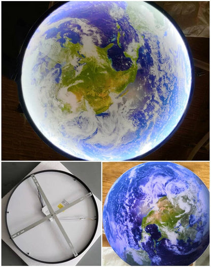 Globe Aura LED Wall Light