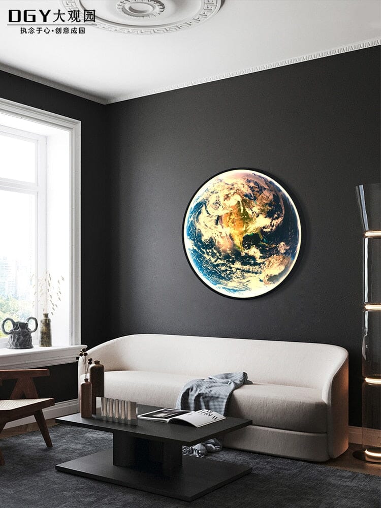 Globe Aura LED Wall Light