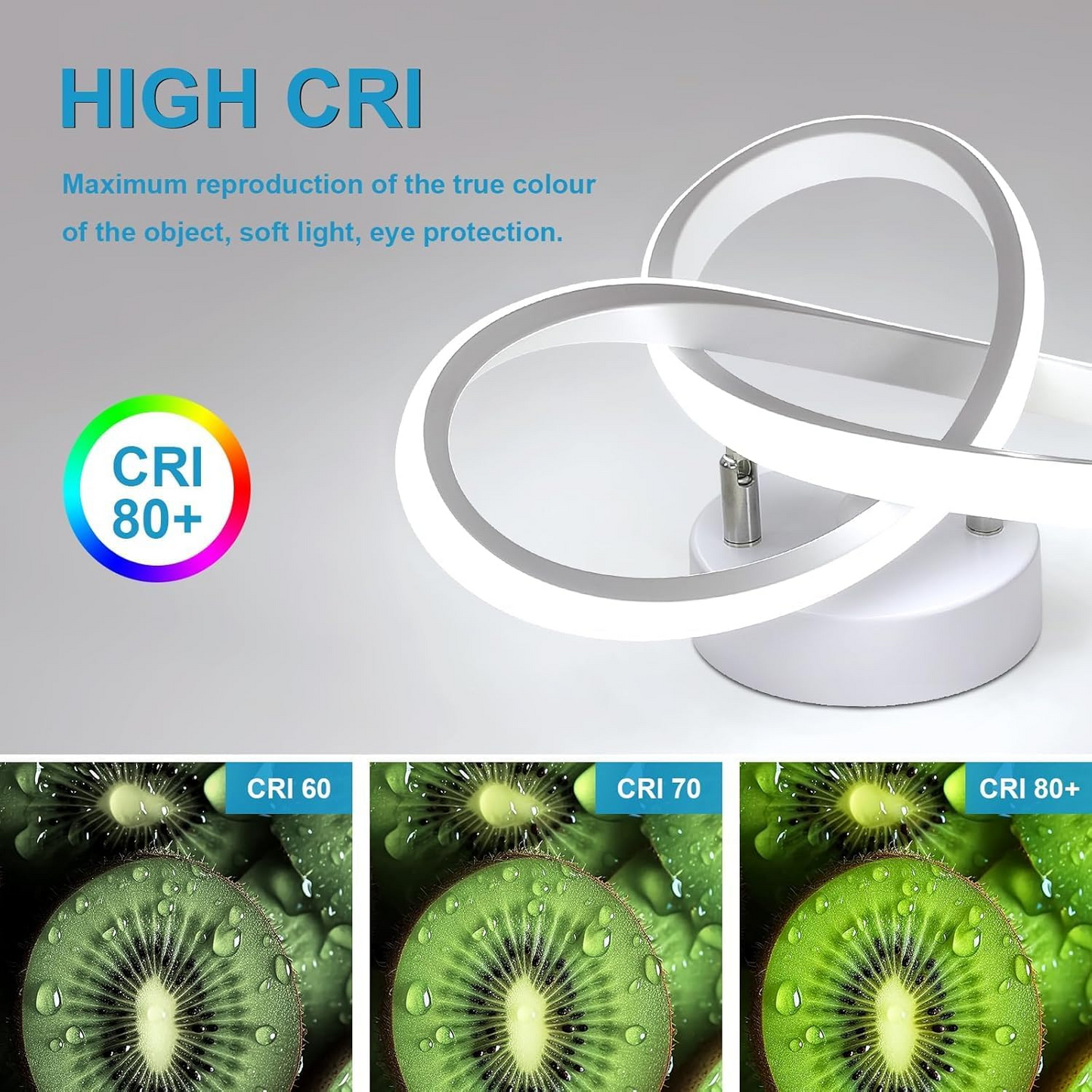 White Slim LED Ceiling Light
