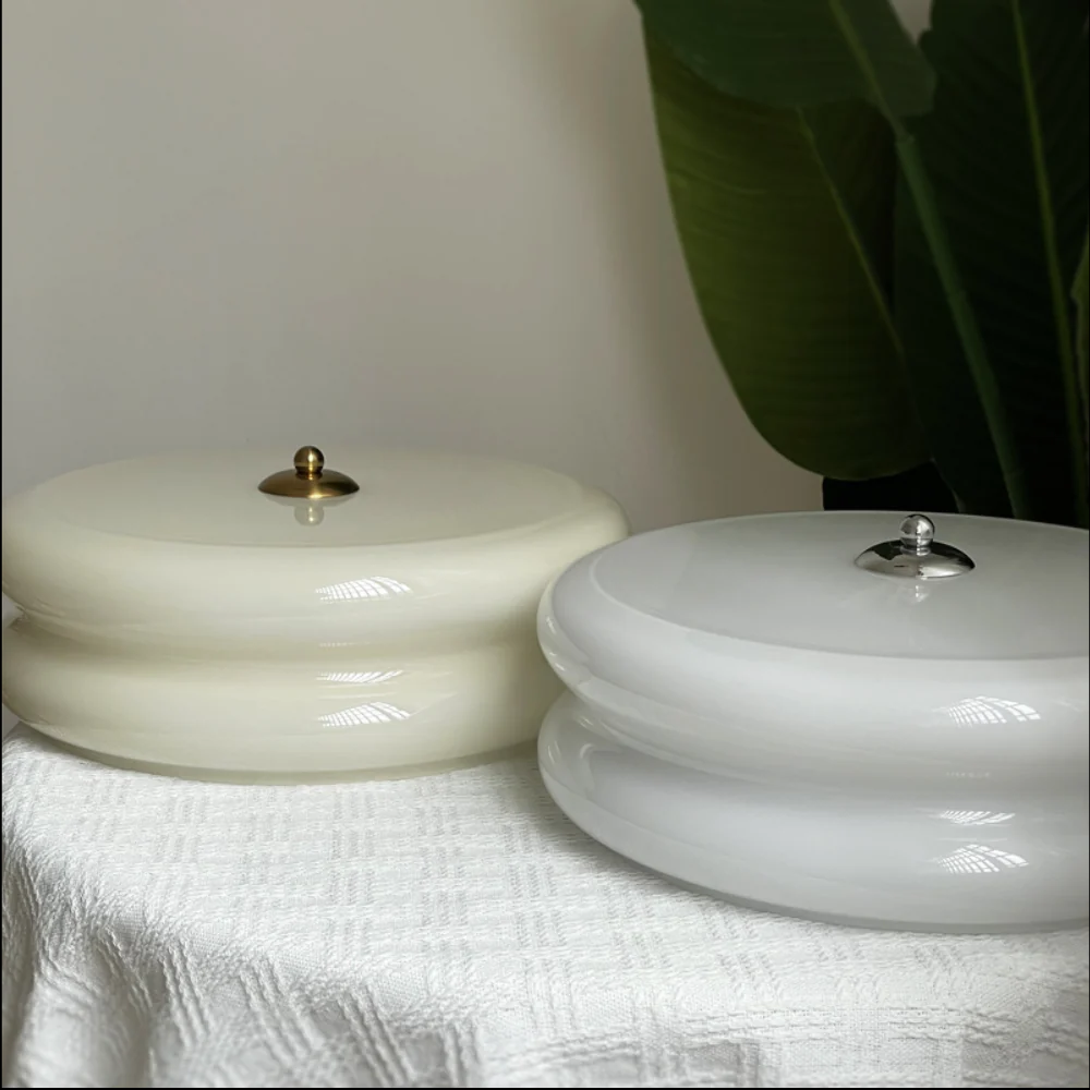 Cream Cake Art Deco Ceiling Light