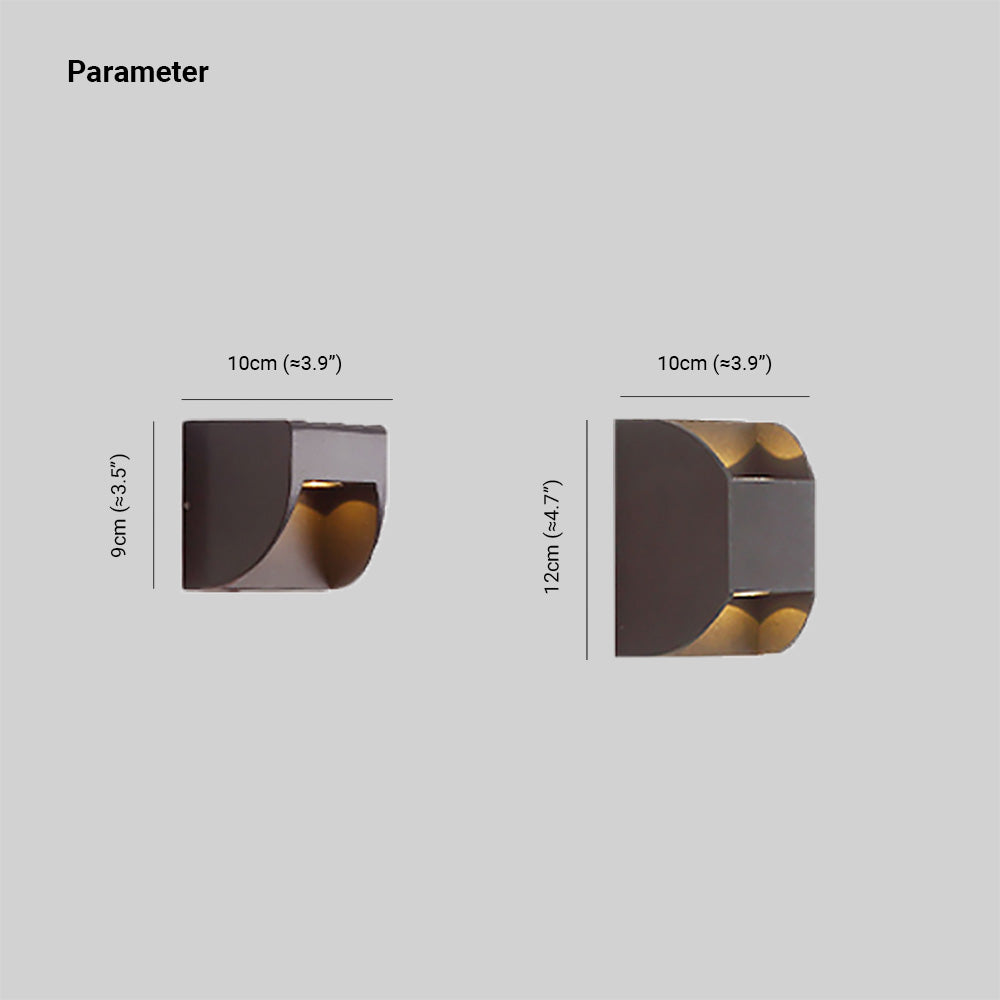 Architectural Up & Down Outdoor Wall Light