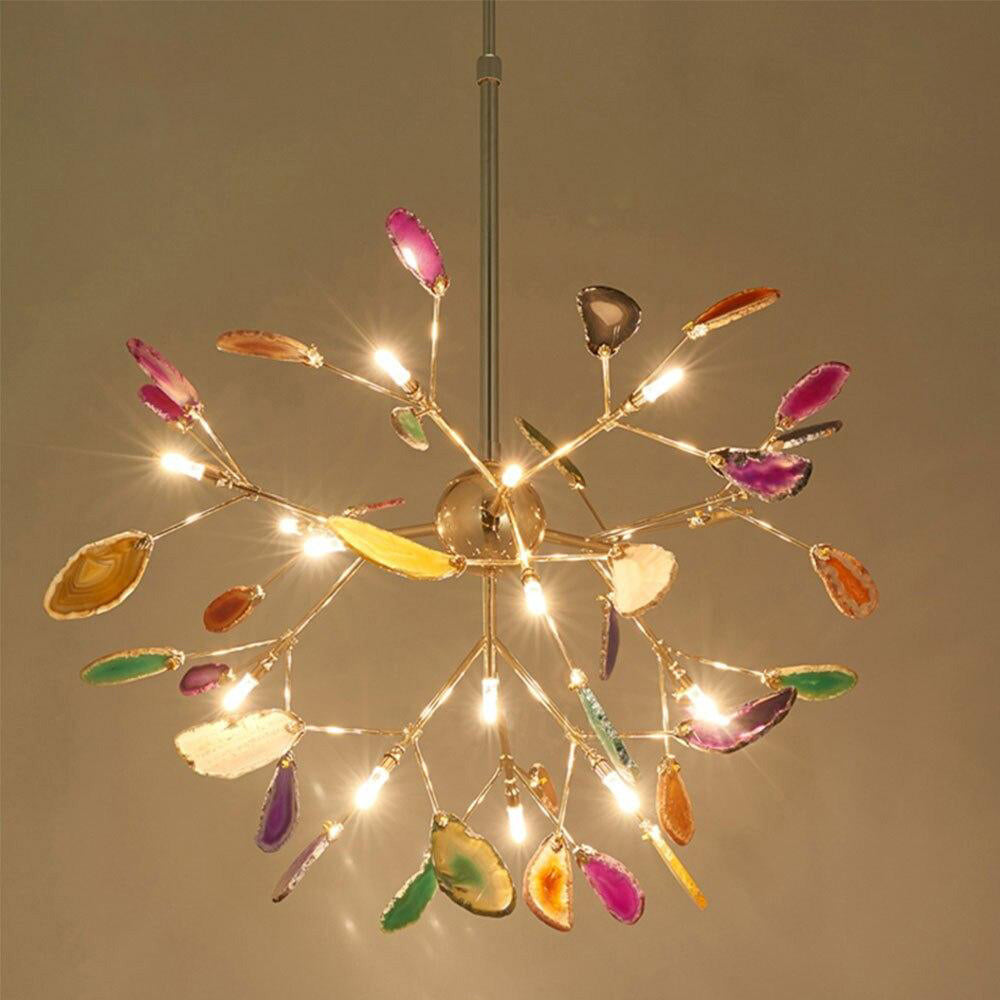 Luxury Agate Stone Chandelier