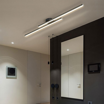 Elongated Aluminum LED Ceiling Light
