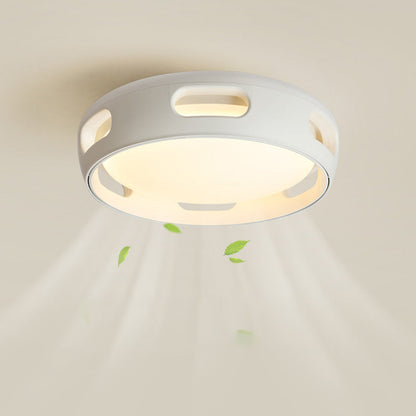 Nordic Bladeless LED Ceiling Fan Light