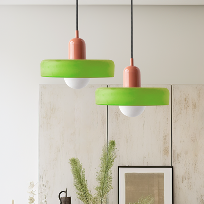 Glass Art Pendant Light