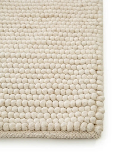 Handwoven wool rug Bubble