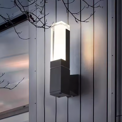 Slim Outdoor Security Wall Light