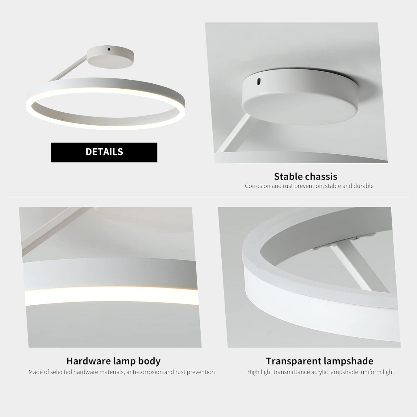 Slim Nordic Ceiling Light