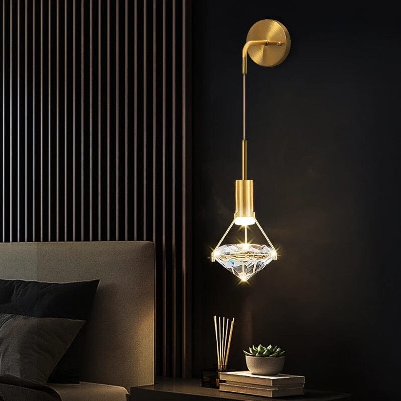 Diamond Cut Wall Sconce
