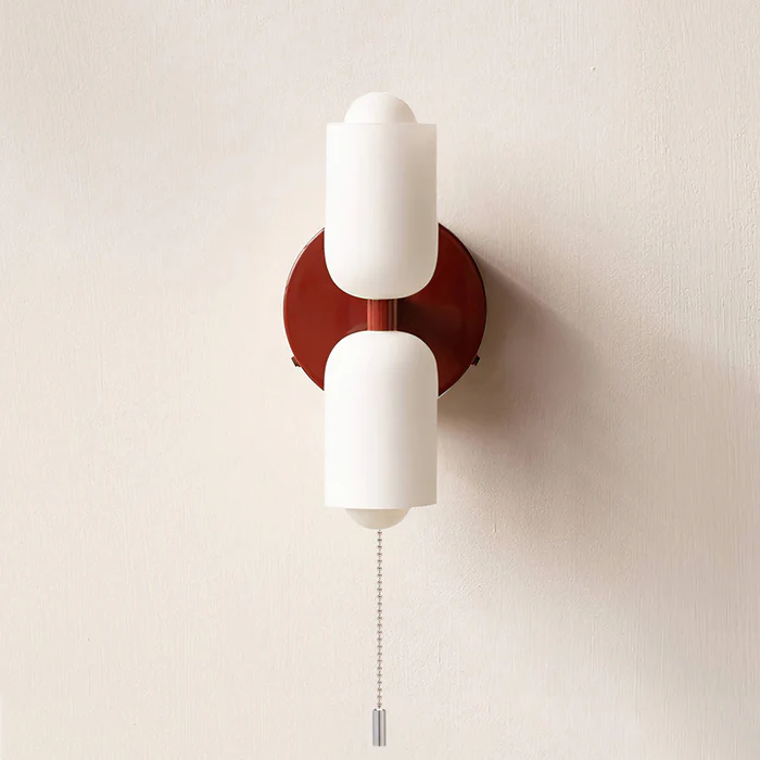 Modern Twin Head Wall Sconce