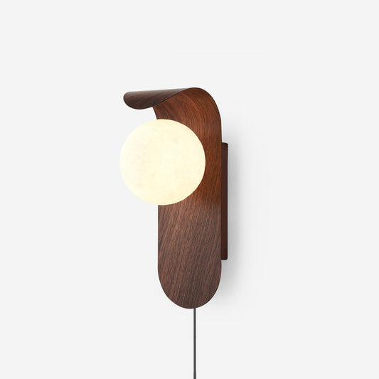 Contemporary Wood Accent Lamp