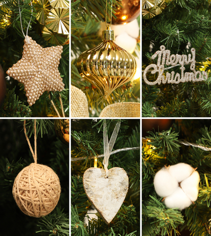 Canelle Nordic Cotton-Style Artificial Christmas Tree