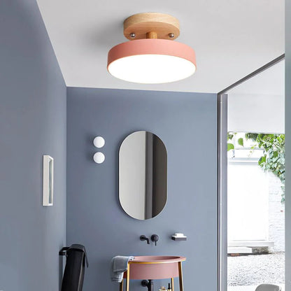 Colorful LED Ceiling Lamp with Modern Design