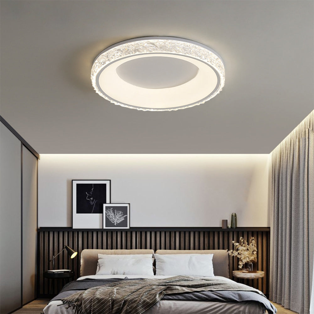 Flush Round Acrylic Ceiling Light