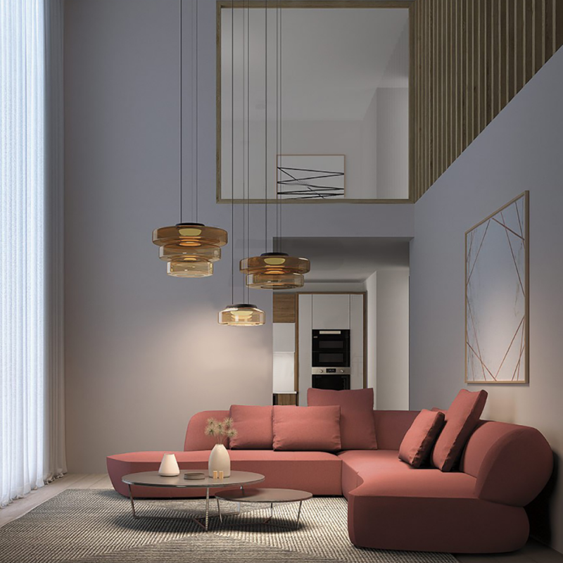 Glass Globe Pendant Light