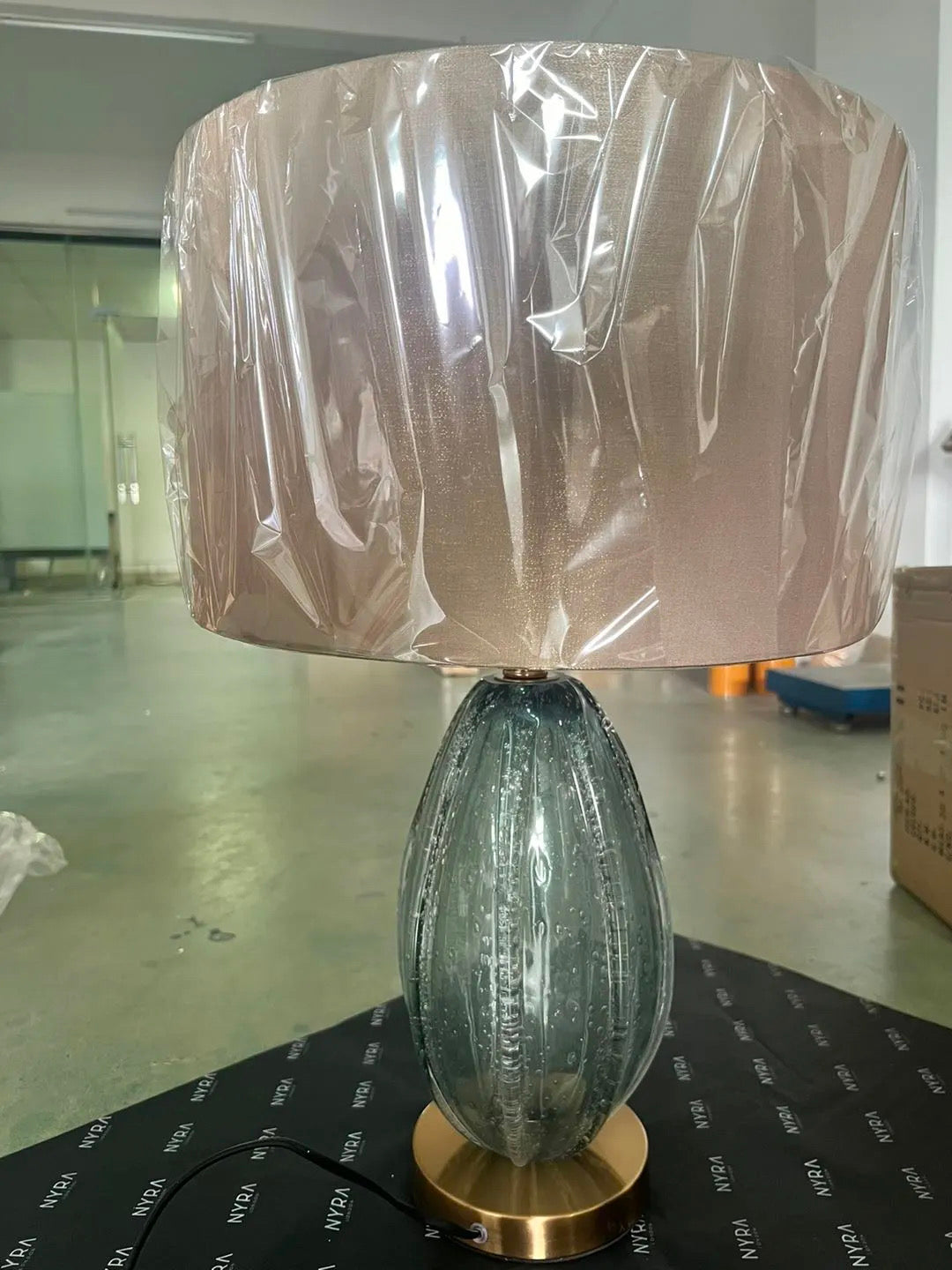 Modern Green LED Bedside Lamp