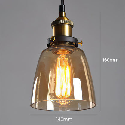 Transparent Bedside Hanging Lamp