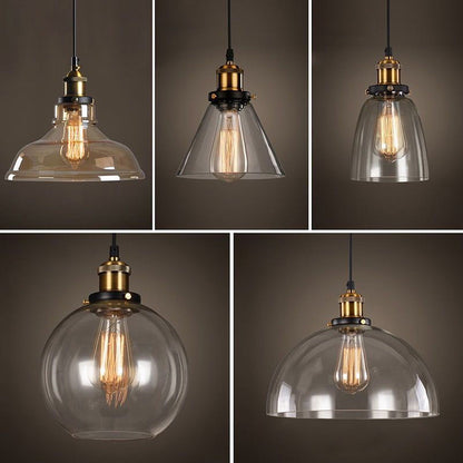 Transparent Bedside Hanging Lamp