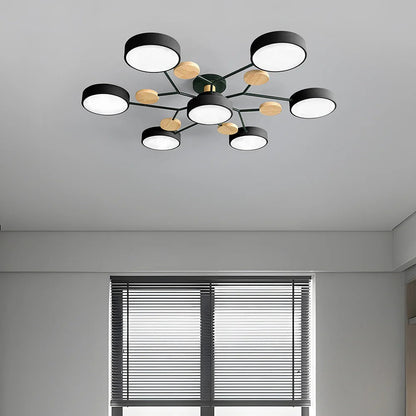Modern Round LED Ceiling Chandelier