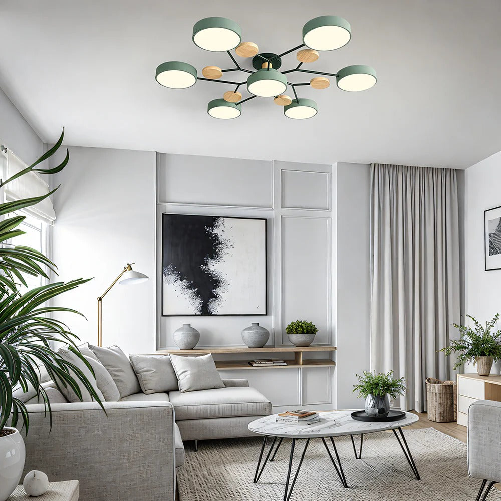 Modern Round LED Ceiling Chandelier