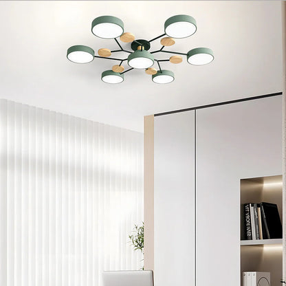 Modern Round LED Ceiling Chandelier