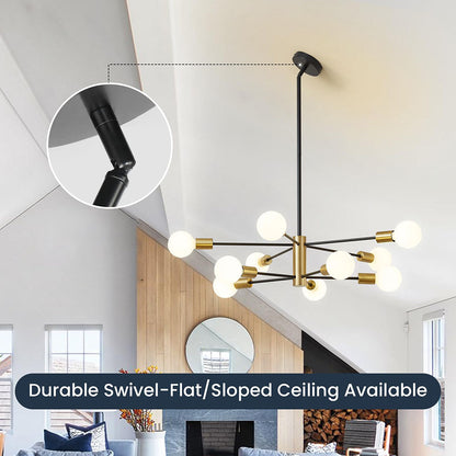 Elegant Curve LED Ceiling Light