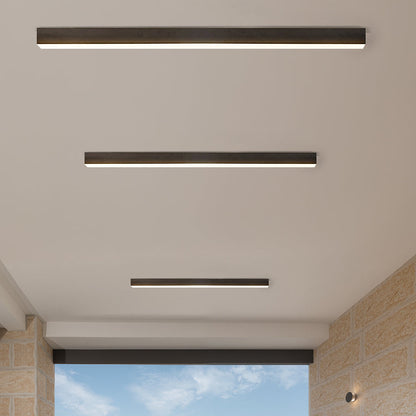 Linear Black LED Light