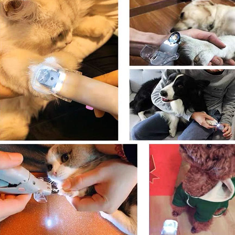 Premium Honden Nagelknipper met Veiligheidssensor